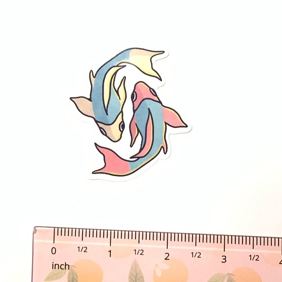 Fish Vinyl Sticker - Picture 2 of 2